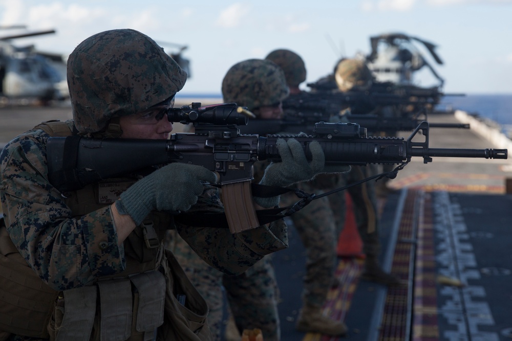 31st MEU Marines hit targets at sea