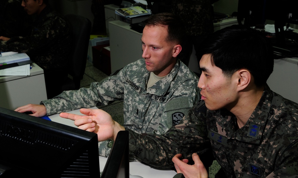 US and ROK Air Defenders demonstrate Their Resolve during Major Command Post Exercise