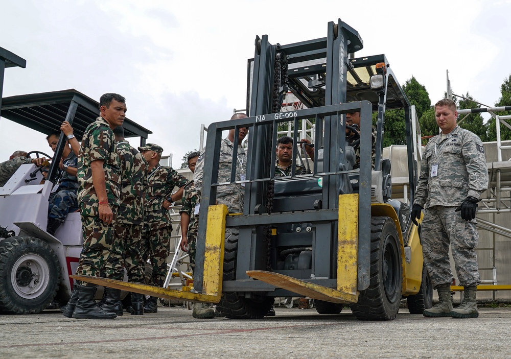 Preparing for tomorrow by building partnerships today: USAF collaborates with Nepalese on disaster response