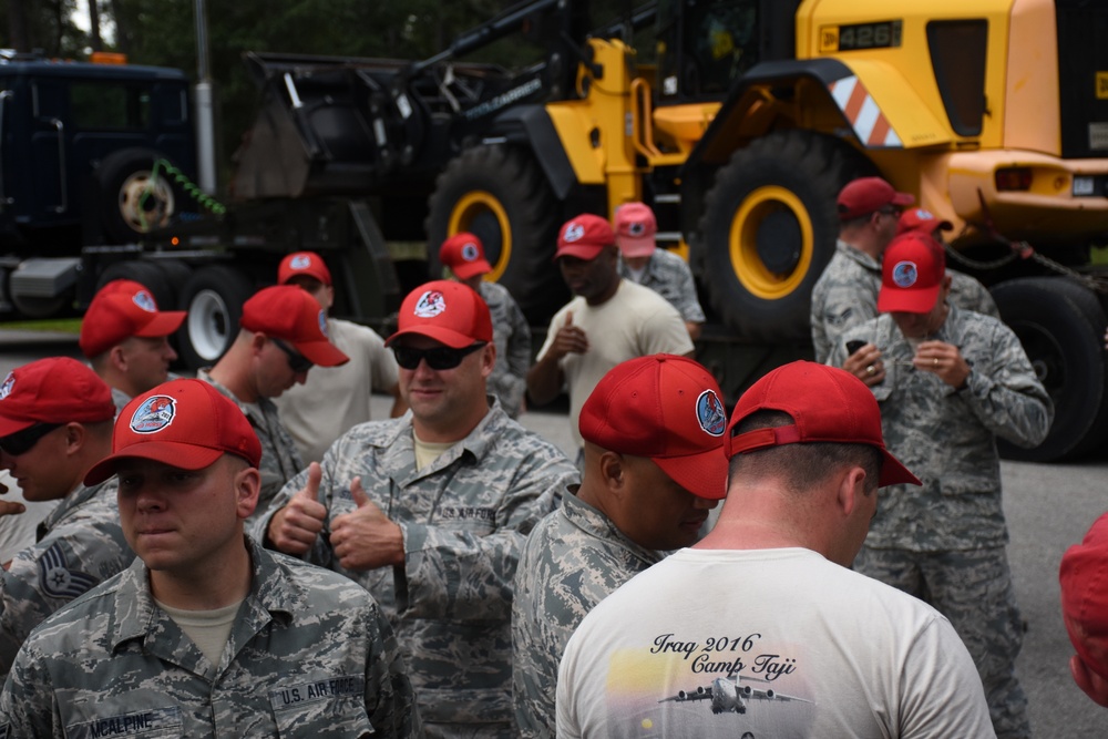 Florida Guardsmen Convoy Into Hurricane Irma Red Zone