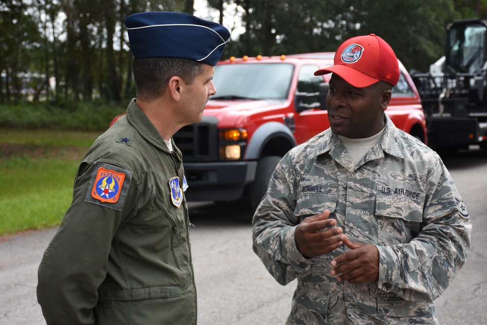 Florida Guardsmen Convoy Into Hurricane Irma Red Zone