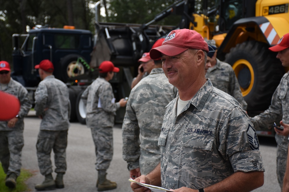 Florida Guardsmen Convoy Into Hurricane Irma Red Zone