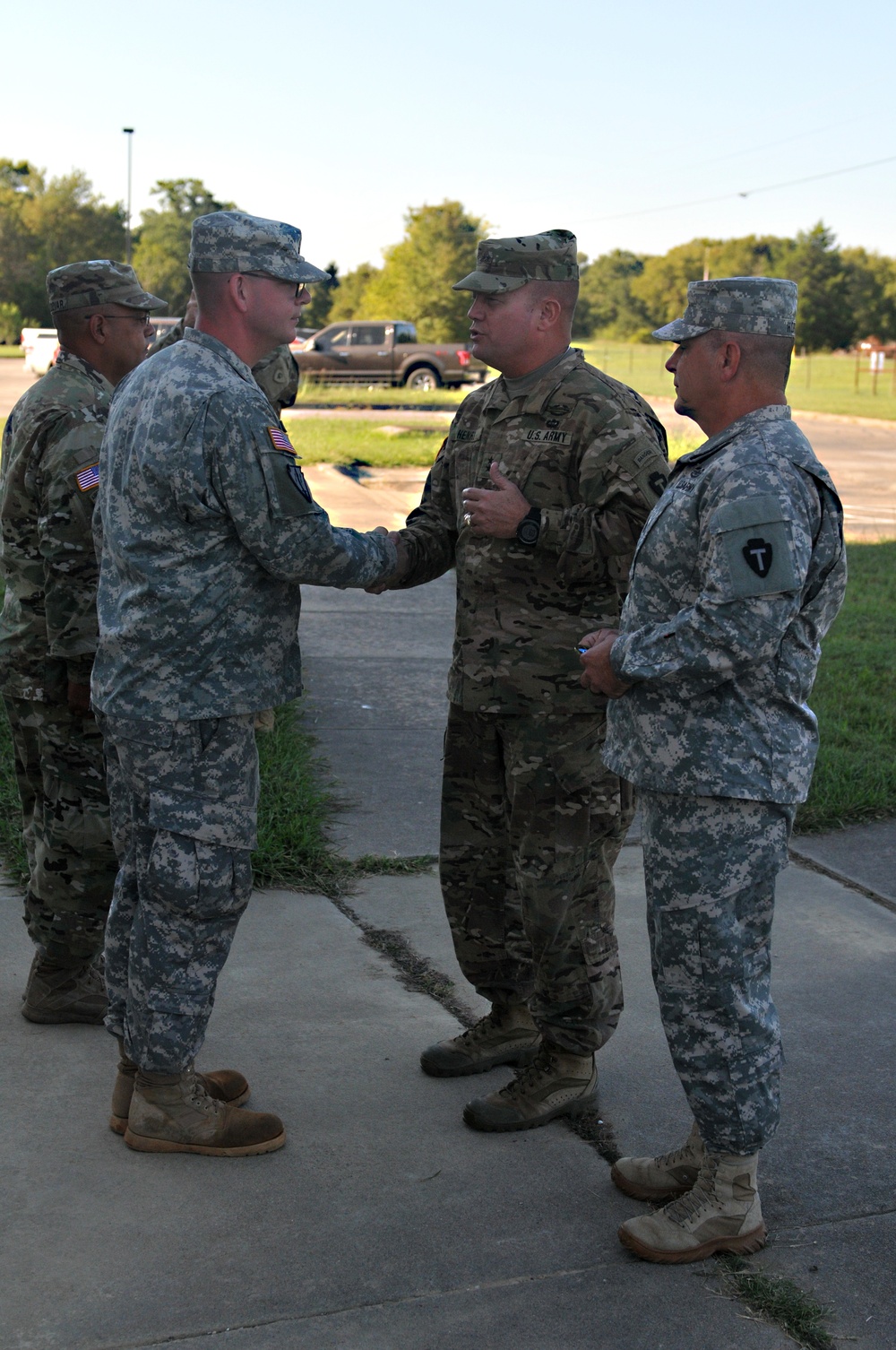 MG Henry Bids Farewell To 38th Infantry Division For Harvey