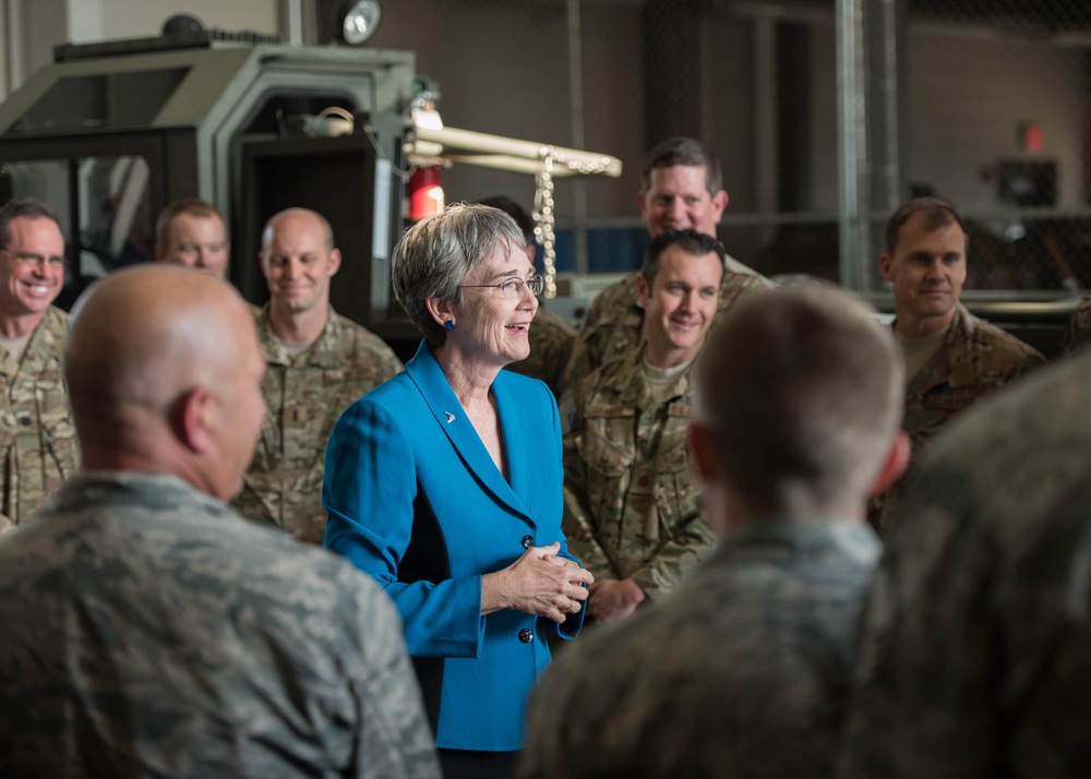 Secretary of the Air Force priases Kentucky Air Guardsmen for hurricane rescue operations