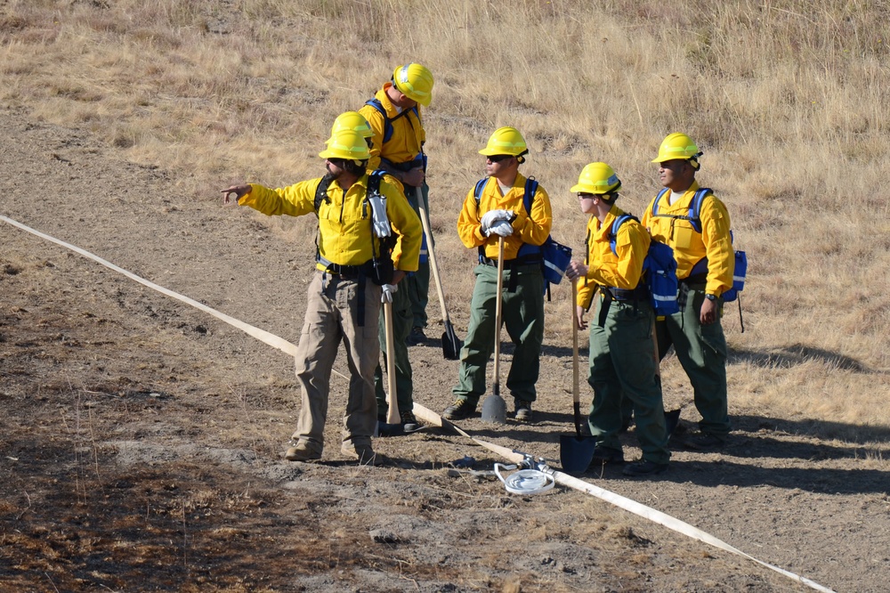 Oregon Guard trains for firefighting