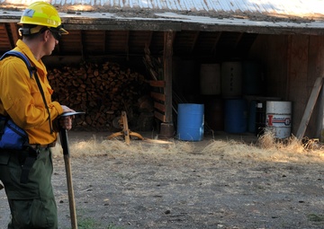 Oregon Guard trains for firefighting