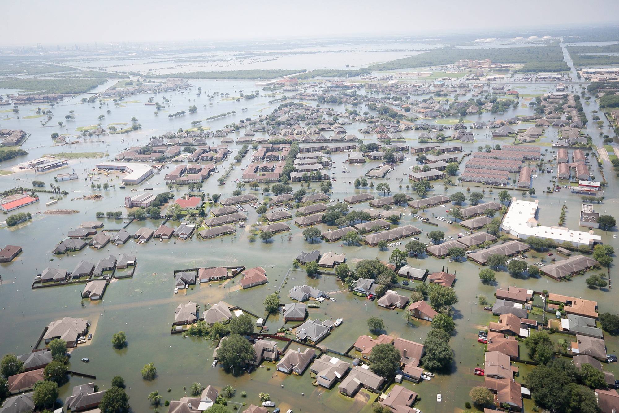 DVIDS Images Aerial View of Port Arthur and Beaumont Texas