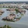 Aerial View of Port Arthur and Beaumont Texas after Hurricane Harvey