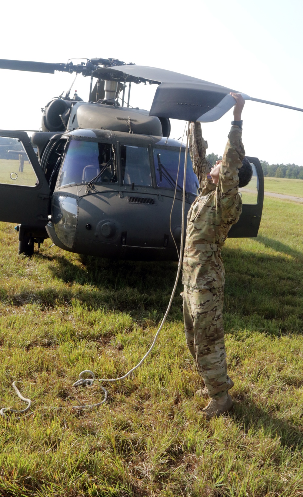 Camp Shelby Safe Haven for Ft. Rucker Aircraft