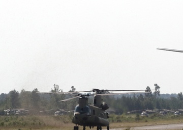 Camp Shelby Safe Haven for Ft. Rucker Aircraft