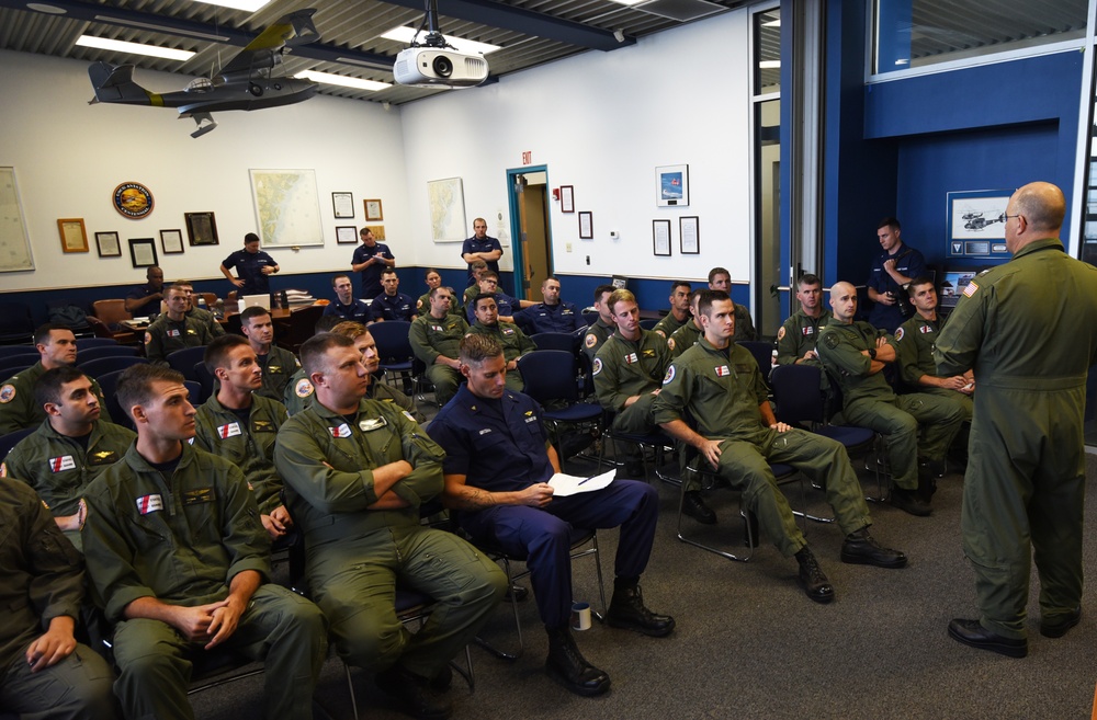 Coast Guard Air Station Savannah Prepares for Hurricane Irma