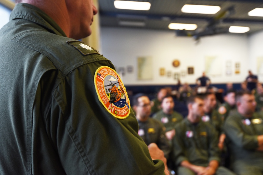 Coast Guard Air Station Savannah Prepares for Hurricane Irma