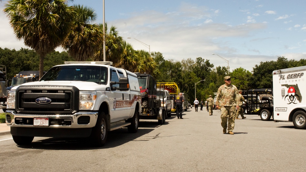 Florida National Guard joins Fish and Wildlife Conservation Commission-led Maritime Search and Rescue for Hurricane Irma