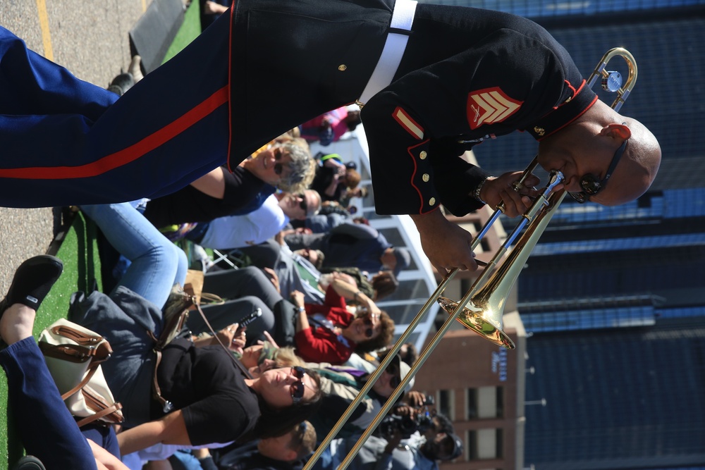 Marine Week Detroit Drumline Competition