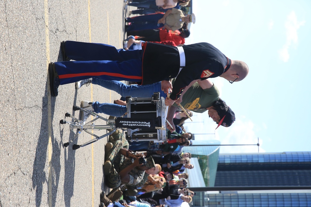 Marine Week Detroit Drumline Competition