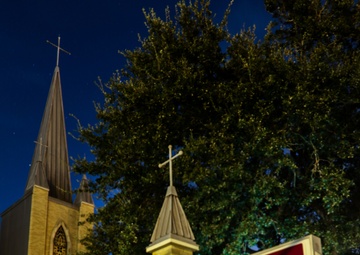 Soldiers and civilians take up residence at Port Neche's First Baptist Church
