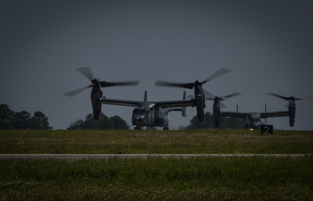 Hurlburt Field aircraft evacuate in preparation of Hurricane Irma