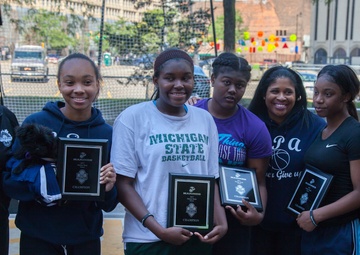Marines host basketball tournament in Detroit