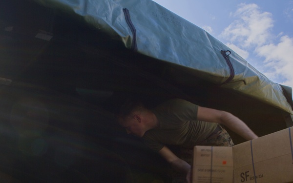 3rd Force Reconnaissance Company Prepares for Hurricane Irma