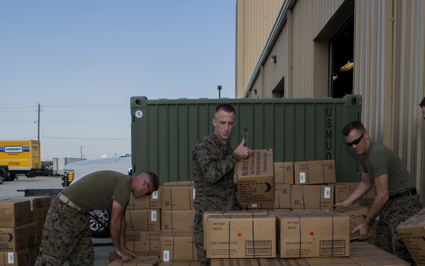 3rd Force Reconnaissance Company Prepares for Hurricane Irma