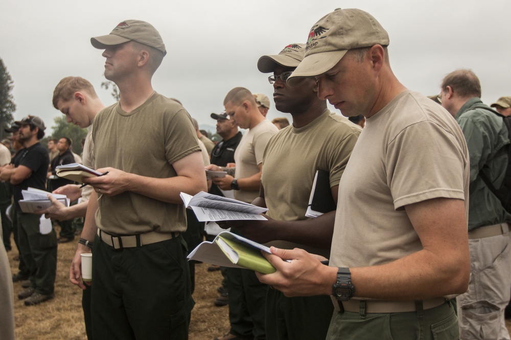 TF Spearhead Command Team Attends First Briefing