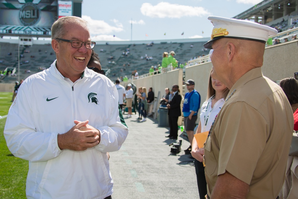 CMC Attends Michigan State University Football Game