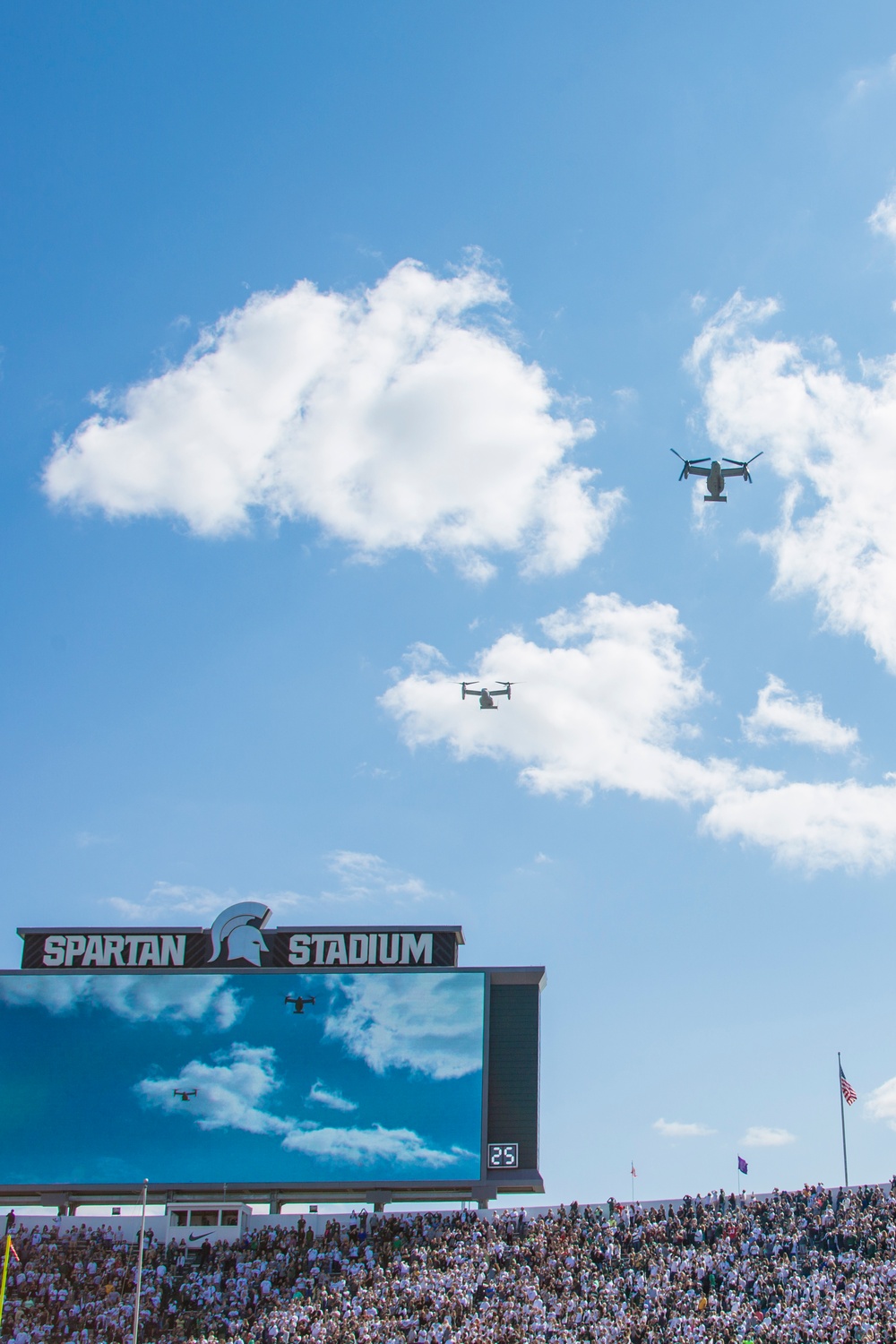 CMC Attends Michigan State University Football Game