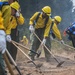 TF Spearhead Soldiers Learn To Construct Fireline