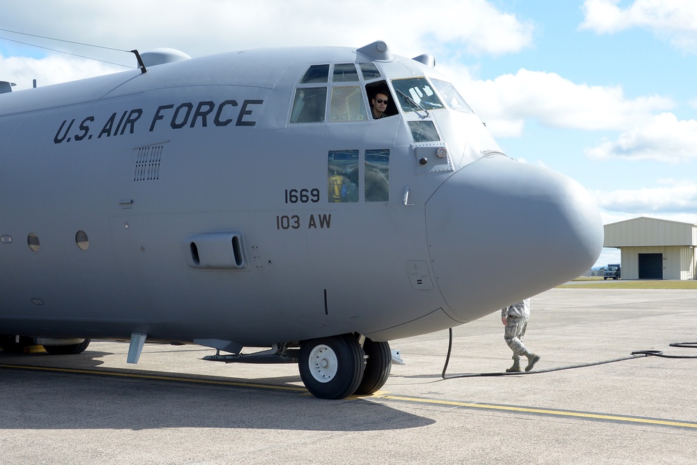 103rd Airlift Wing brings aid to hurricane victims