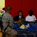 Florida National Guard Conduct Shelter Operations In Miami-Dade during Hurricane Irma