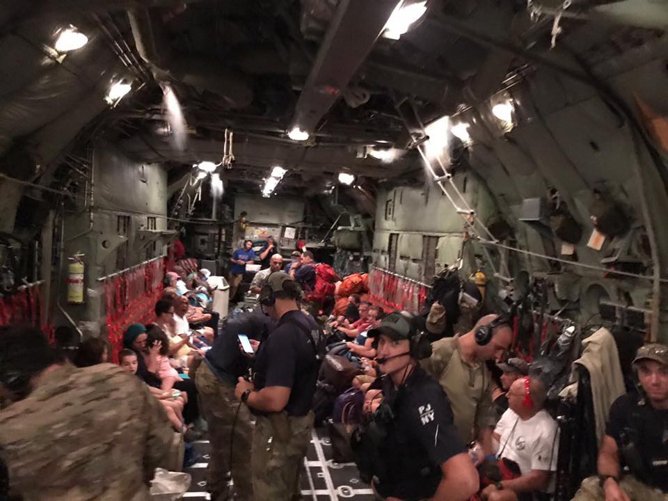 NY Air National Guard Rescue Wing Assists with St. Maarten Evacuations