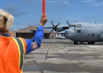 Puerto Rico Air National Guard supports hurricane evaucation of over 1,000 U.S. citizens from the island of St. Maarten