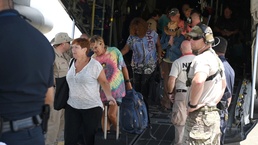 Puerto Rico Air National Guard supports hurricane evaucation of over 1,000 U.S. citizens from the island of St. Maarten