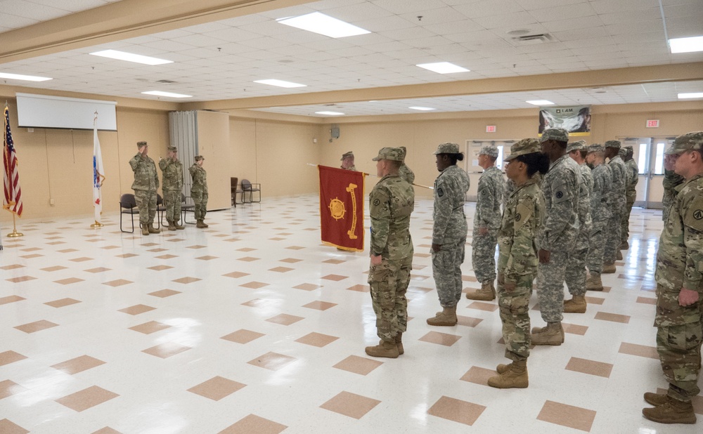 1192th Deployment &amp; Distribution Support Battalion Change of Command