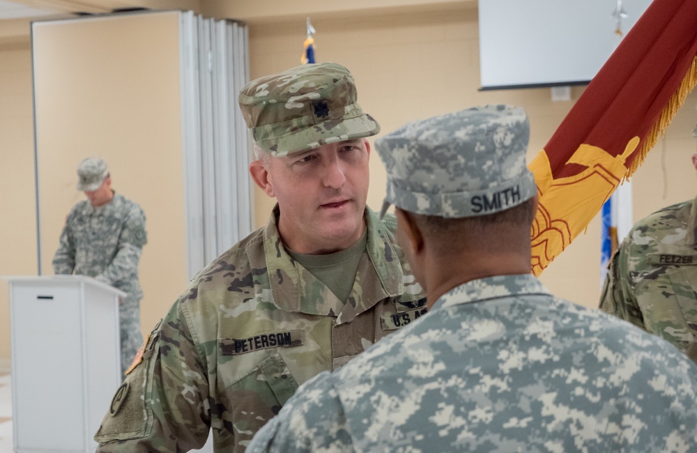 1192th Deployment &amp; Distribution Support Battalion Change of Command