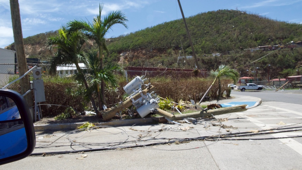 DoD assists Virgin Islands with Irma Recovery