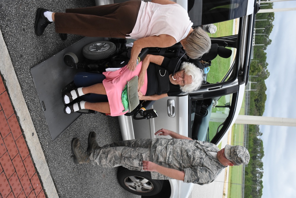 Florida Guardsmen Shelter Civilians From Hurricane Irma