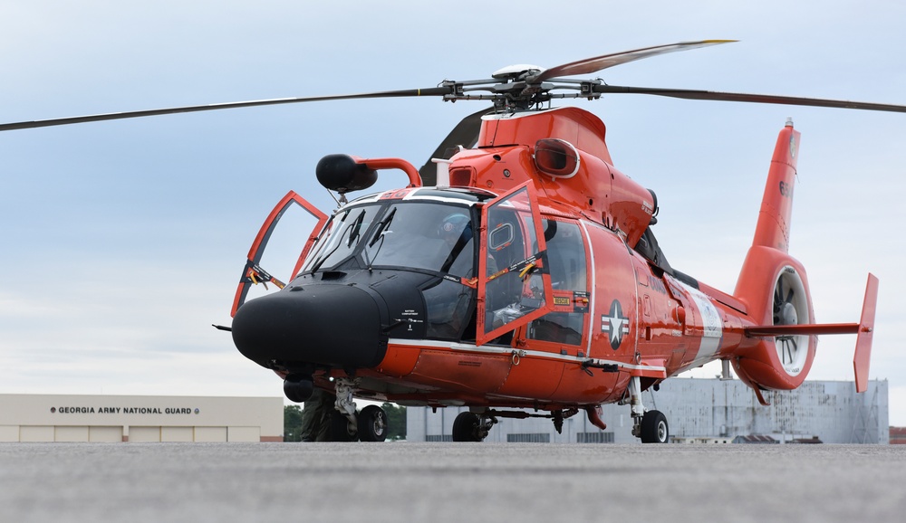 Coast Guard Air Station Savannah prepares for Hurricane Irma