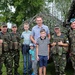 Battle Group Poland displays equipment in Sejny