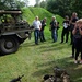 Battle Group Poland displays equipment in Sejny