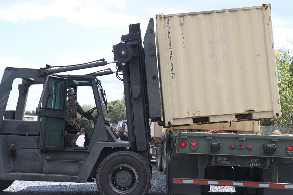 213th Regional Support Group Soldiers return from Hurricane Harvey relief mission