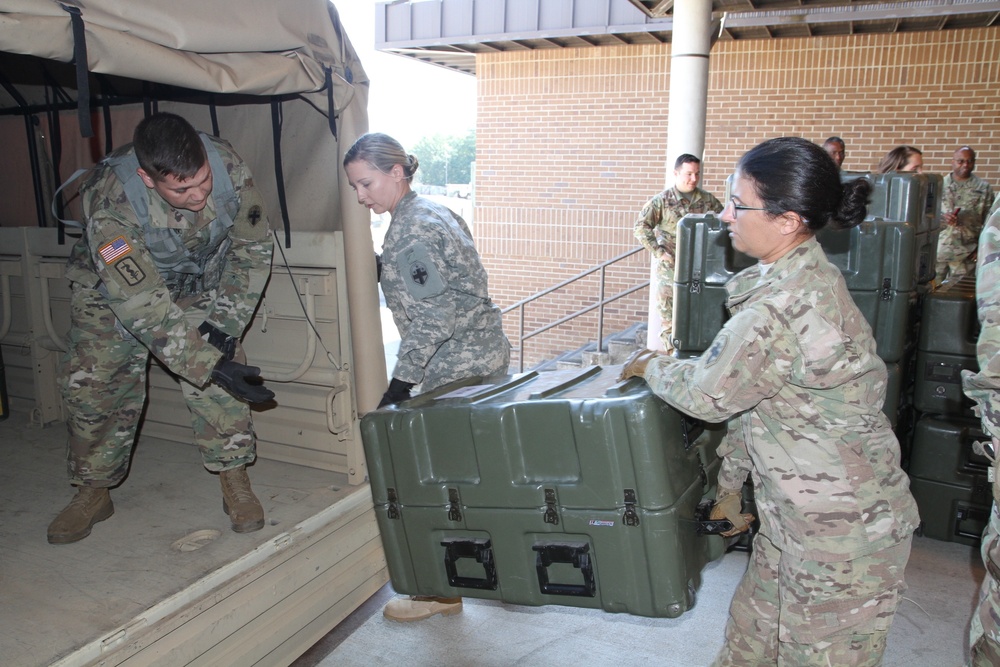 Forward surgical team conducts deployment readiness exercise