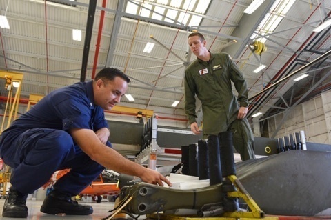 Coast Guard aircrews pre stage aircraft in Mobile, Alabama, in preparation for Hurricane Irma response