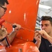 Coast Guard aircrews pre stage aircraft in Mobile, Alabama, in preparation for Hurricane Irma response