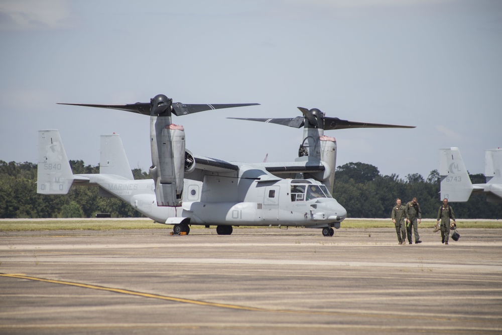 Marines arrive to New Orleans to provide support in wake of Hurricane Irma