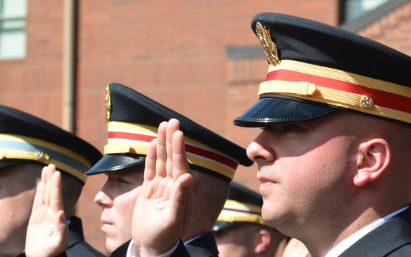 Officer candidate commissioning, final retreat ceremony commemorate historic event