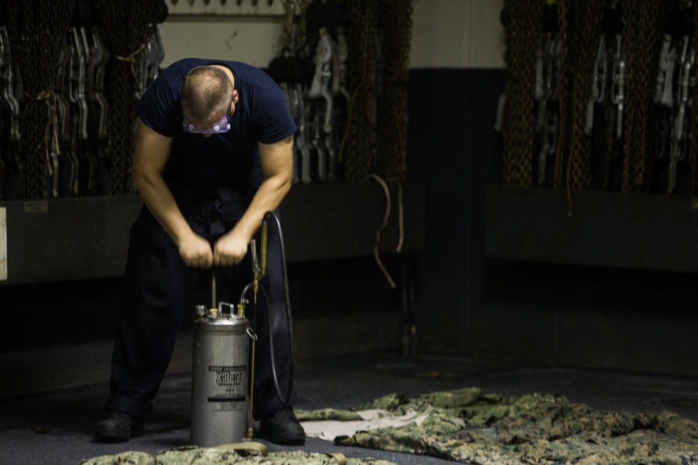 Marines and Sailors prepare for DSCA mission aboard USS Iwo Jima (LHD 7)