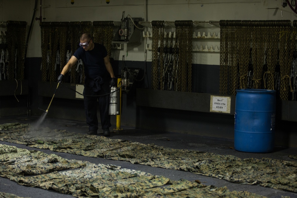 Marines and Sailors prepare for DSCA mission aboard USS Iwo Jima (LHD 7)