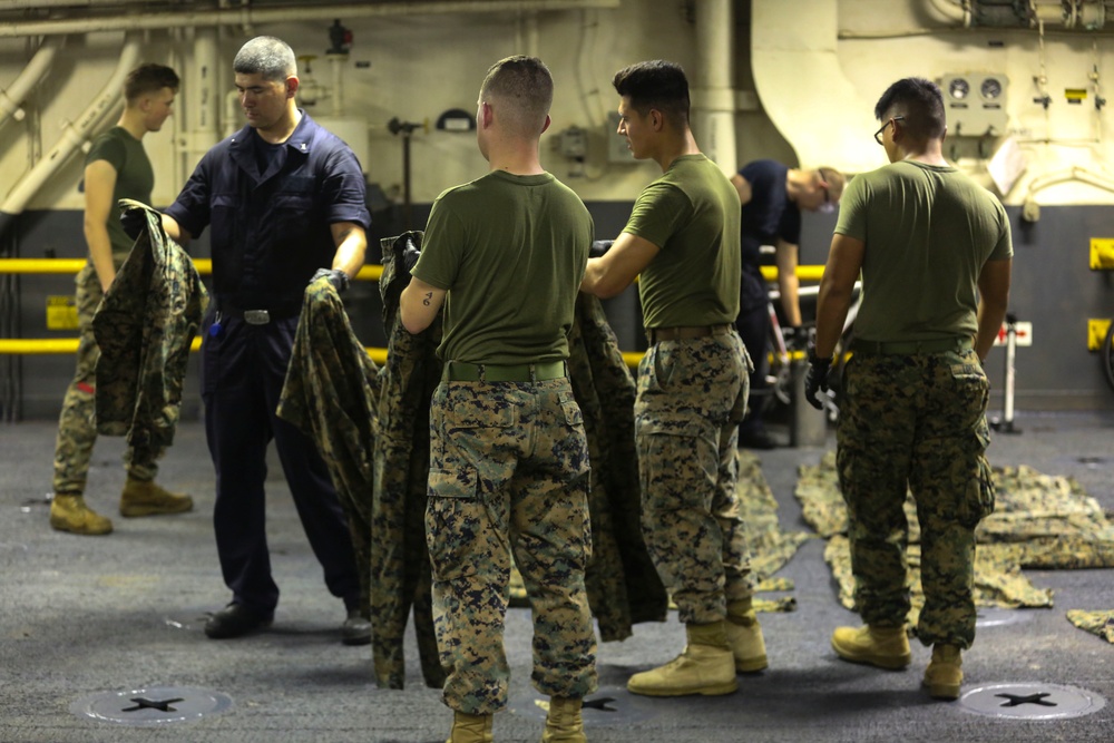 26th MEU Marines and Amphibious Readiness Group Sailors prepare for DSCA mission