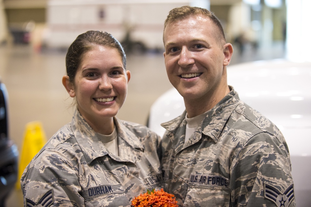 Airmen wed during Hurricane Irma prior to rescue operations